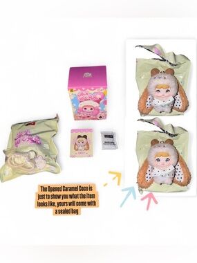 NEW Sweetheart Bunny Nommi – Caramel Coco Sealed Bag  (Confirmed Character)